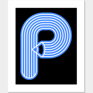 Alphabet P Posters and Art